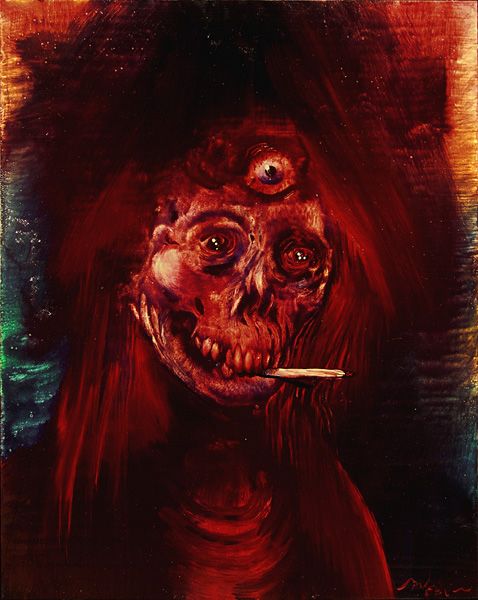 478x600 Ethier - Monster Oil Painting