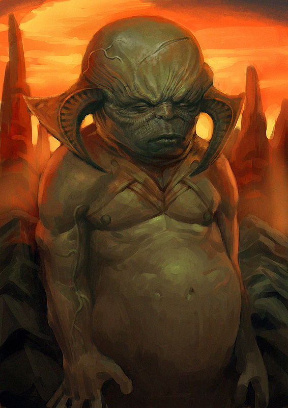 566x800 Monster Painting By Art Of Geun - Monster Painting