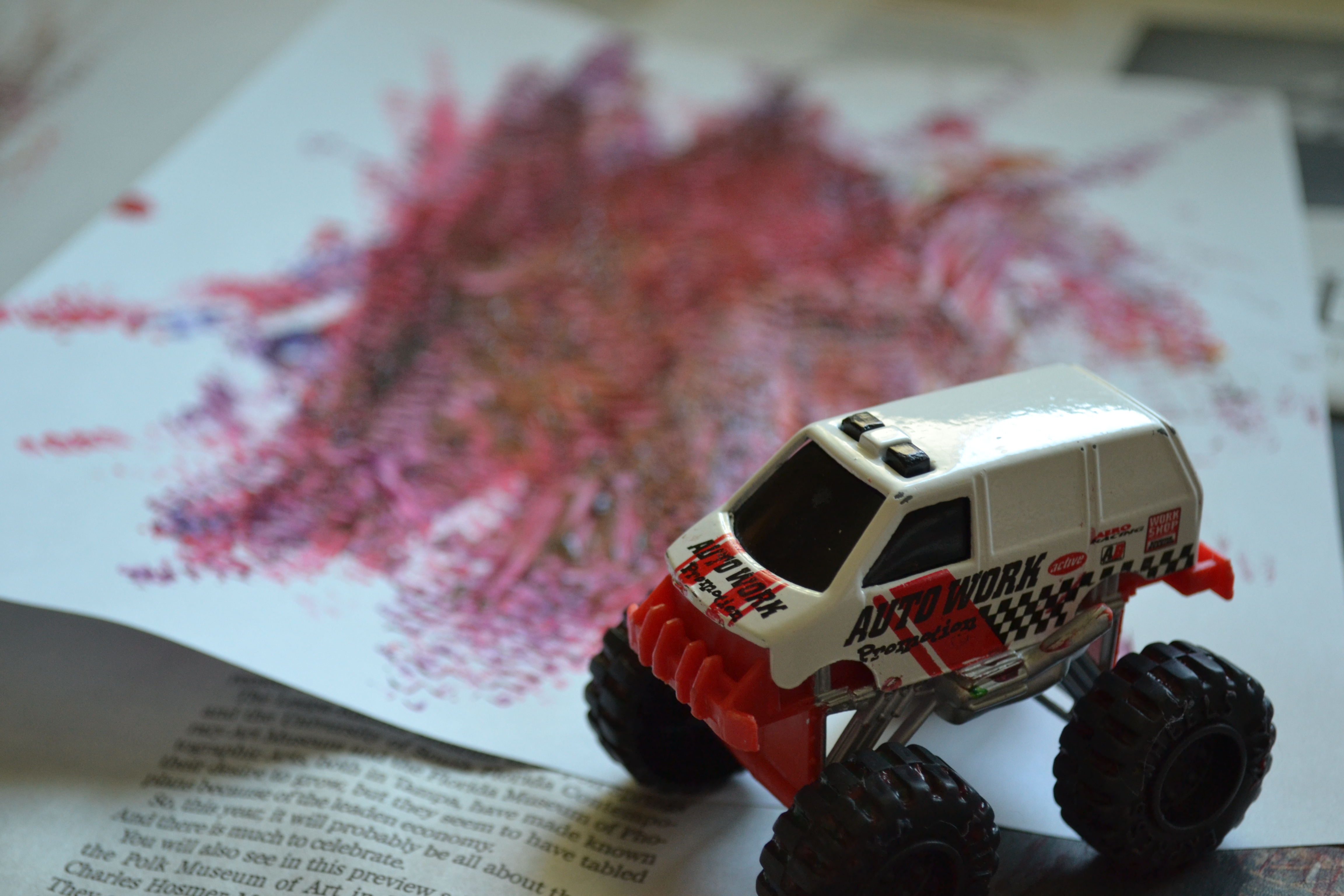4608x3072 Monster Truck Painting - Monster Truck Painting