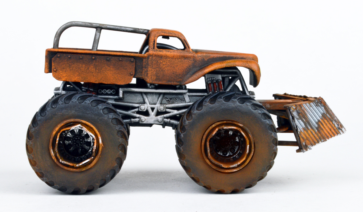 1200x703 Davetaylorminiatures Mad Max Monster Trucks! Final Batch Painted. - Monster Truck Painting