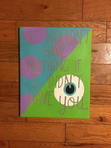 368x491 Monsters Inc Disney Diy Monsters, Paintings - Monsters Inc Painting