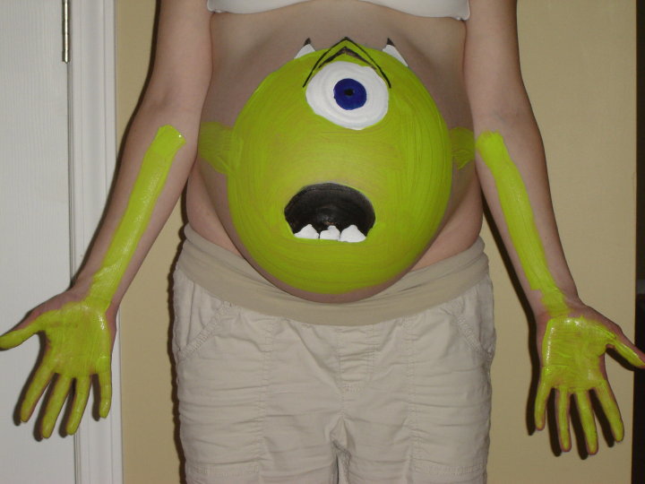 720x540 Carlee Mcdot Mb's Belly - Monsters Inc Painting