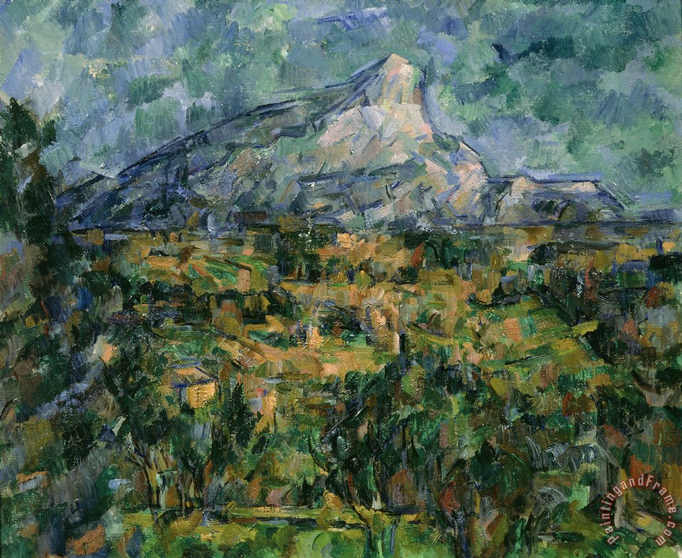 960x786 Paul Cezanne Mont Sainte Victoire Painting - Mont Sainte Victoire Painting