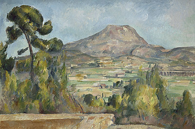 400x264 Masterpieces From Paris - Mont Sainte Victoire Painting