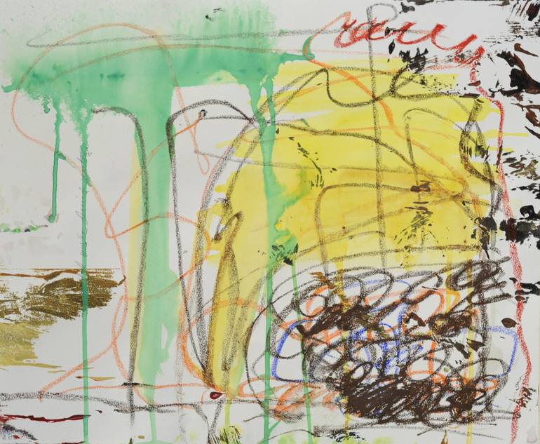 770x633 Saatchi Art Powerful Music During Montage Painting By Jonathan - Montage Painting