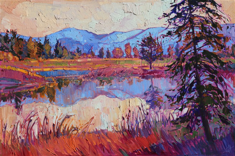 800x531 Montana Reflective - Montana Landscape Painting