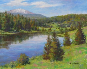 300x239 Montana Landscape Paintings, Elloie Jeter Elloie Jeter - Montana Landscape Painting