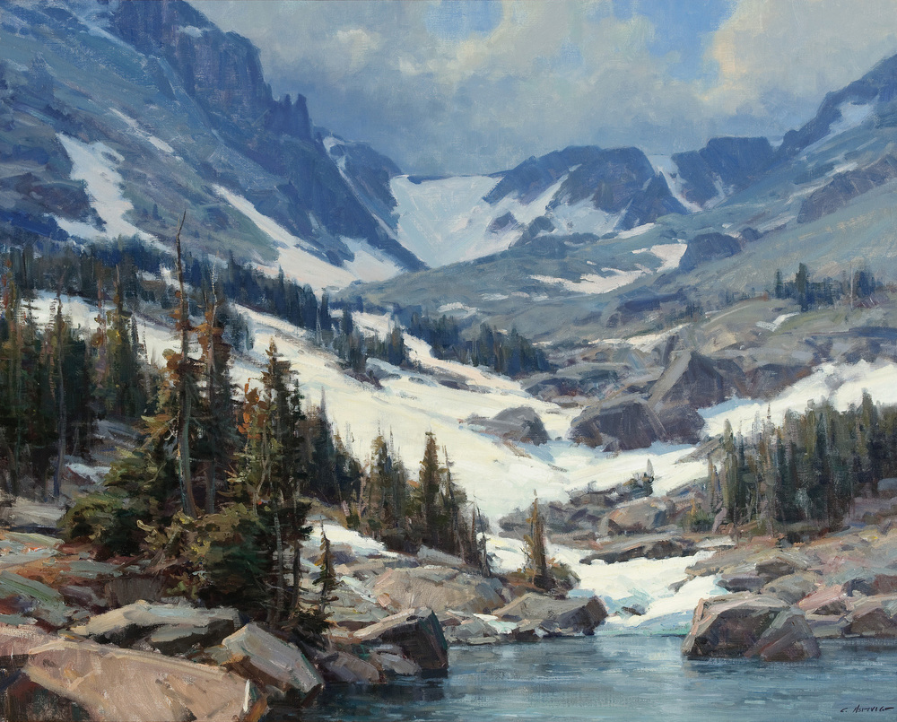 1000x805 Greatest Living Western Landscape Painters (And What I Have - Montana Landscape Painting