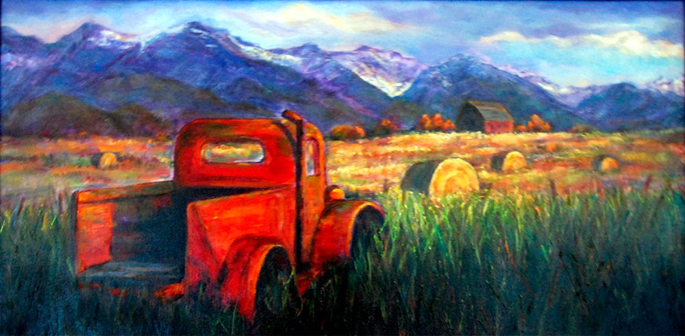 1000x490 Montana Truck Sold - Montana Painting