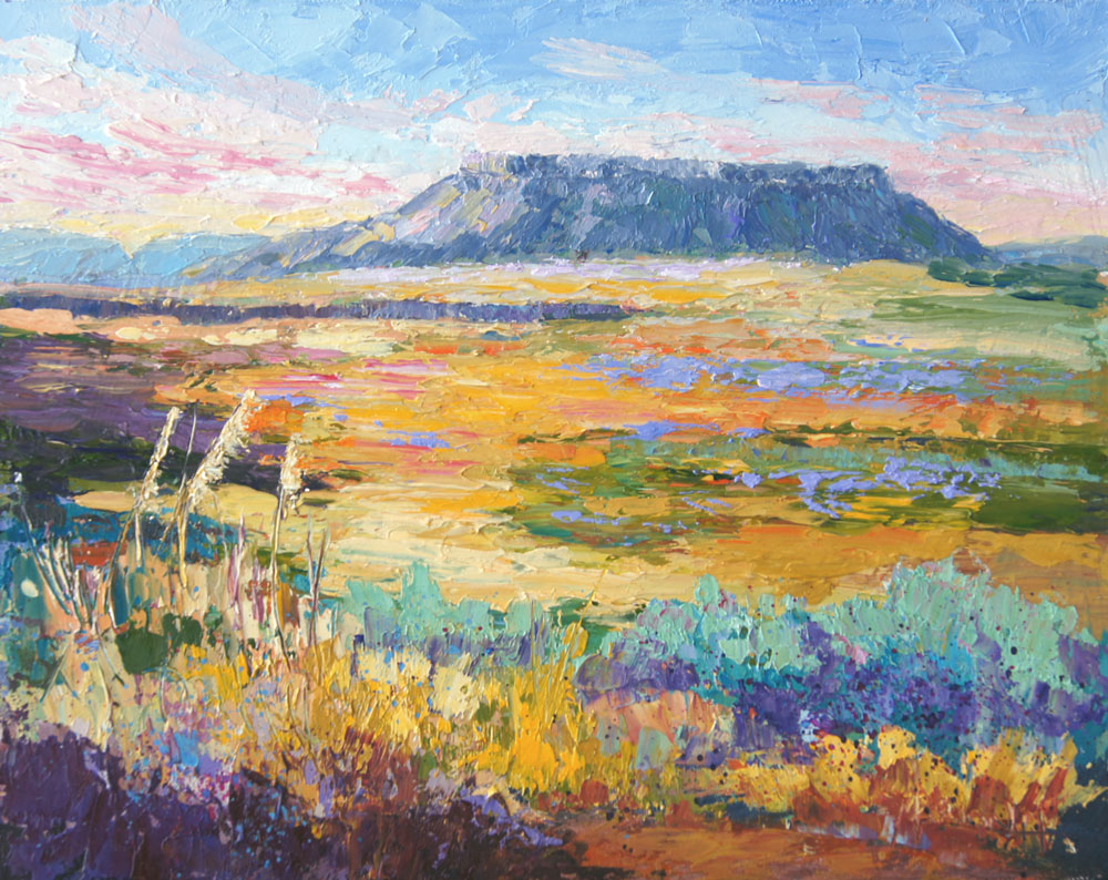 1000x794 Ulm Pushkin Mesa, Montana Commission Painting - Montana Painting
