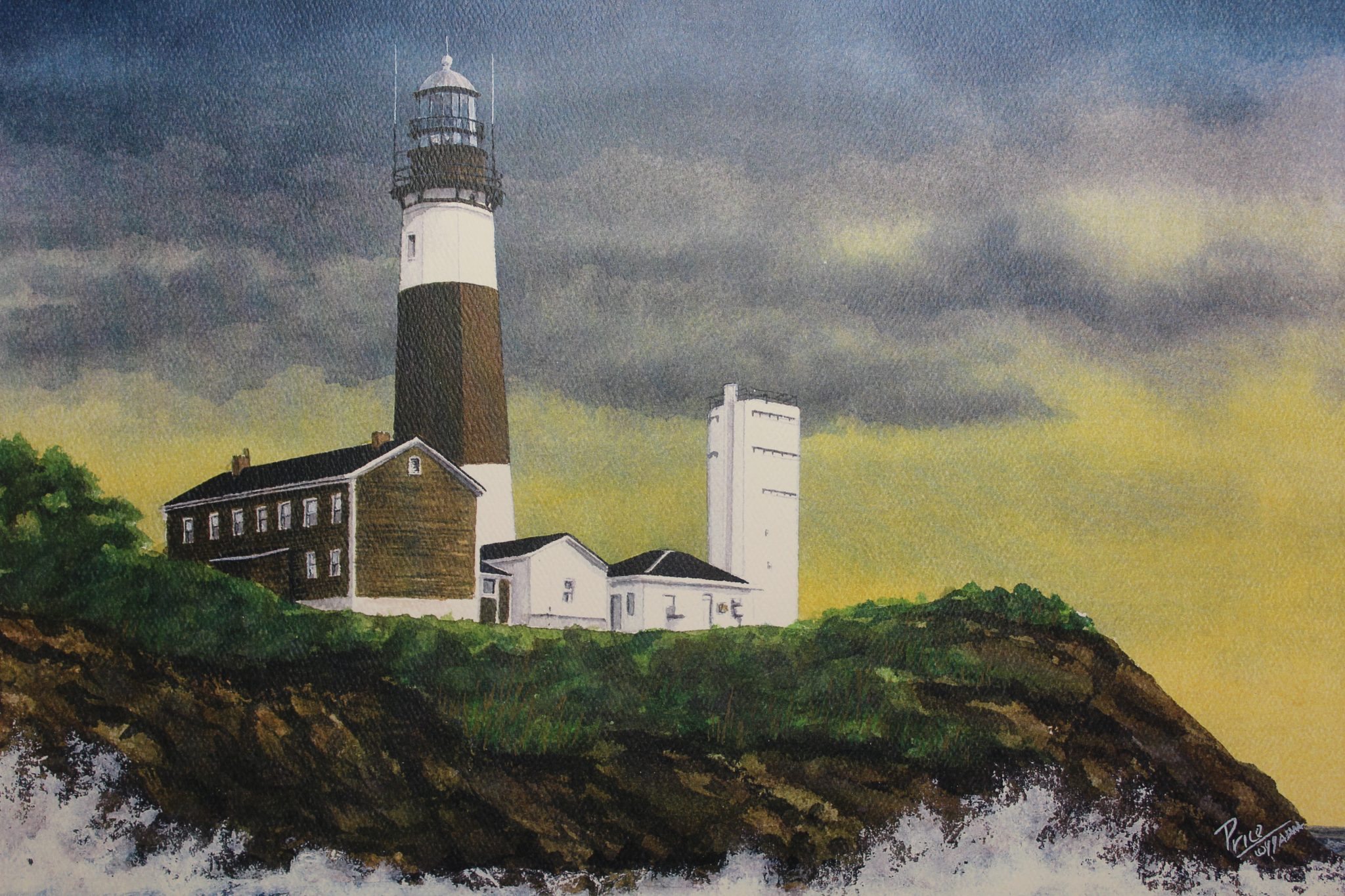 2048x1365 Montauk Lighthouse, Montauk New York Daniel Price - Montauk Lighthouse Painting