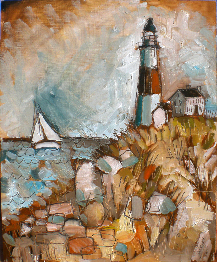 829x1000 Montauk Lighthouse By Usartdude - Montauk Lighthouse Painting