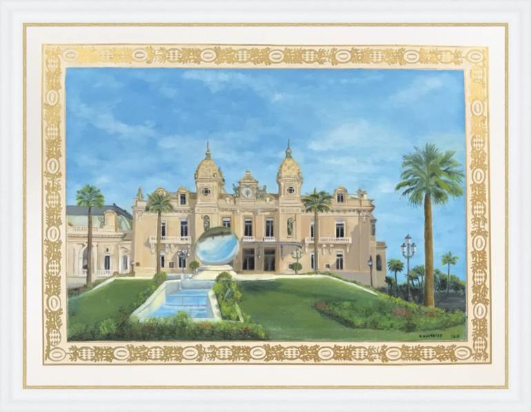 770x597 Saatchi Art Monte Carlo Painting By Nugzari Novikoff - Monte Painting
