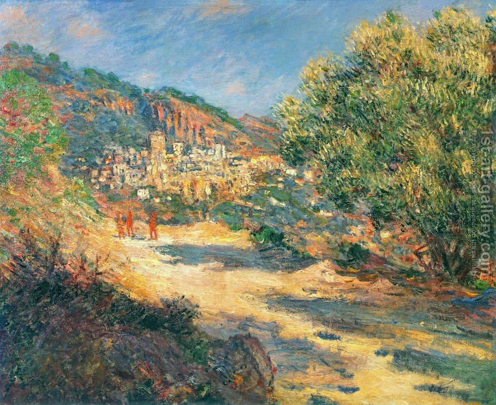 1000x816 The Road To Monte Carlo Claude Oscar Monet Reproduction 1st Art - Monte Painting