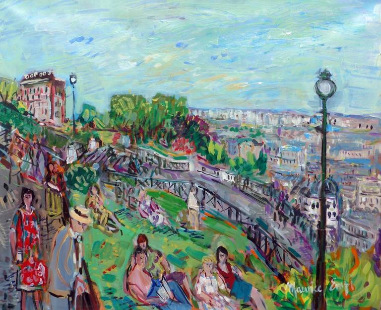 768x624 Maurice Empi - Montmartre Painting