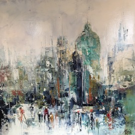 270x270 Paris Montmartre By Robin Chedeville, 2017 Painting Artsper - Montmartre Painting