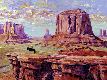 450x338 - Monument Valley Painting