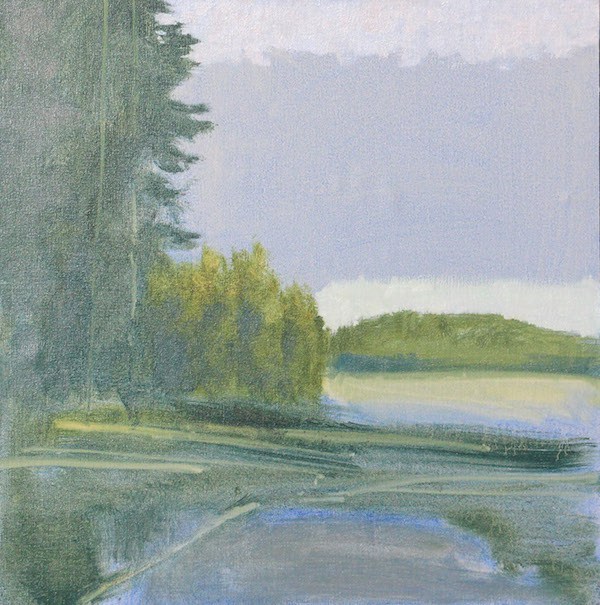 600x605 How To Create Mood In Landscape Painting - Mood Painting