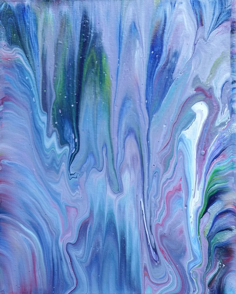 822x1024 Mood, Modern Abstract Painting Alexandra Romano Art - Mood Painting