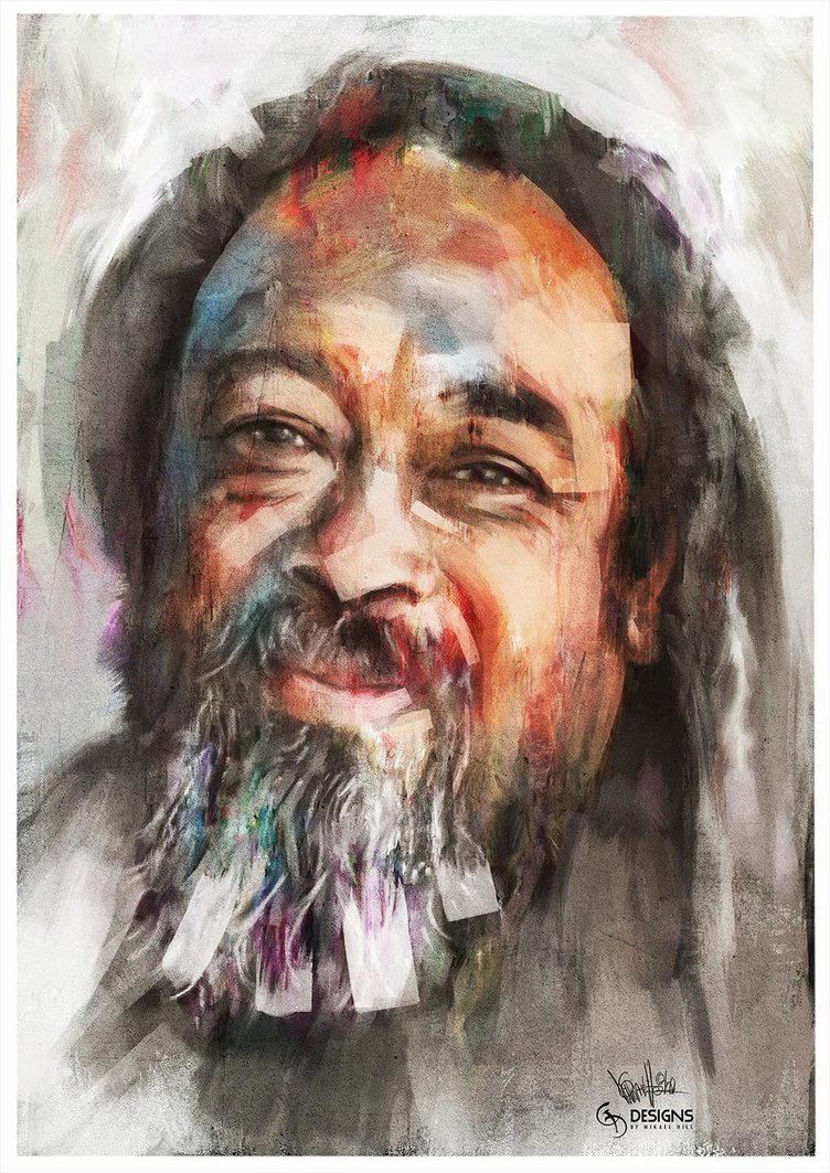 Mooji Painting at PaintingValley.com | Explore collection of Mooji Painting