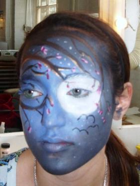 281x375 - Moon Face Painting