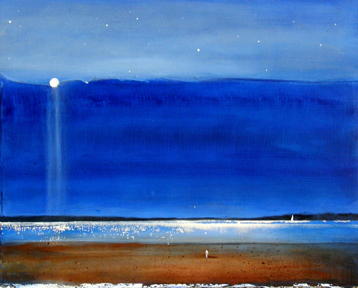 1239x996 Toni Grote Spiritual Art Amp Jewelry From My Heart To Yours August - Moon Landscape Painting