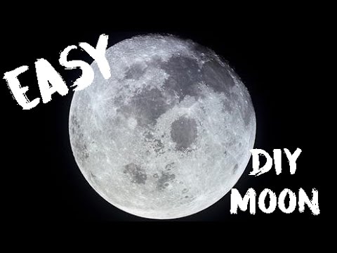 480x360 How To Paint A Realistic Moon Oil Painting Hoodie Skit - Moon Oil Painting