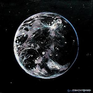 300x300 Moon Ganymede Original Oil Painting Artwork By Gm Jones Space - Moon Oil Painting
