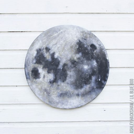 512x512 Diy Moon Painting - Moon Painting
