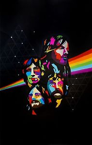 190x300 Pink Floyd Oil Painting 30x20 Not Print Poster Dark Side Moon Wall - Moon Painting Images