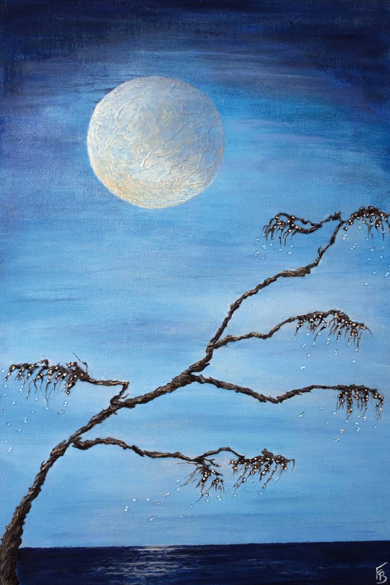 Painted moon