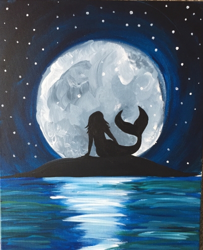 Moonlight On Water Painting At Paintingvalley.com 