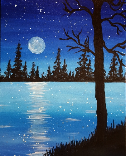 Moonlight Painting Images Painting Inspired