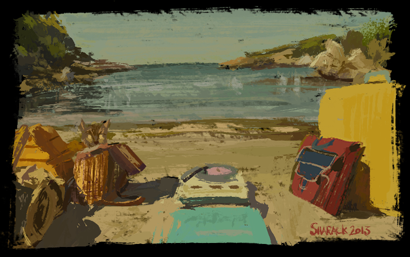 819x513 Sharackula More Moonrise Kingdom - Moonrise Kingdom Painting
