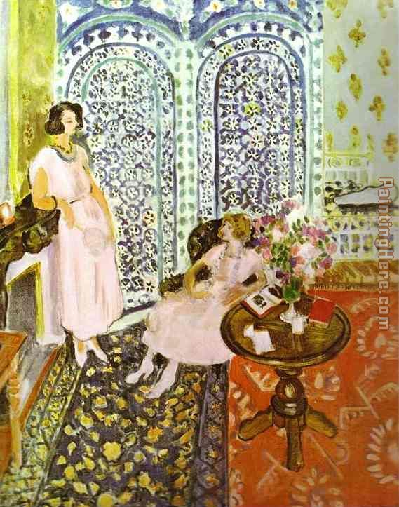 569x723 Henri Matisse Moorish Screen Painting Anysize 50% Off - Moorish Painting