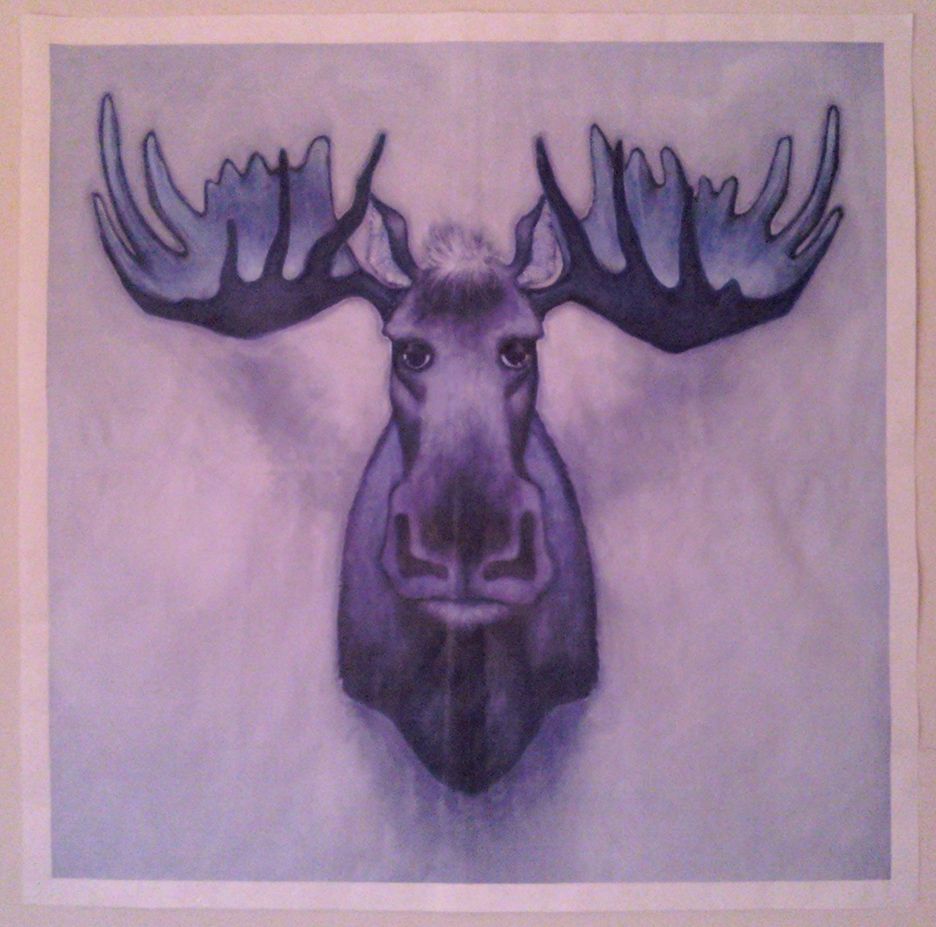 936x927 Image Result For Moose Head Painting Art Projects - Moose Head Painting