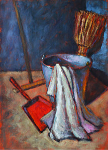 215x300 Mop Paintings - Mop Painting