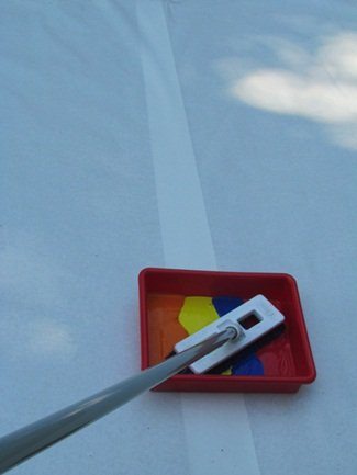 325x433 Painting With A Mop And A Preschooler Teach Preschool - Mop Painting