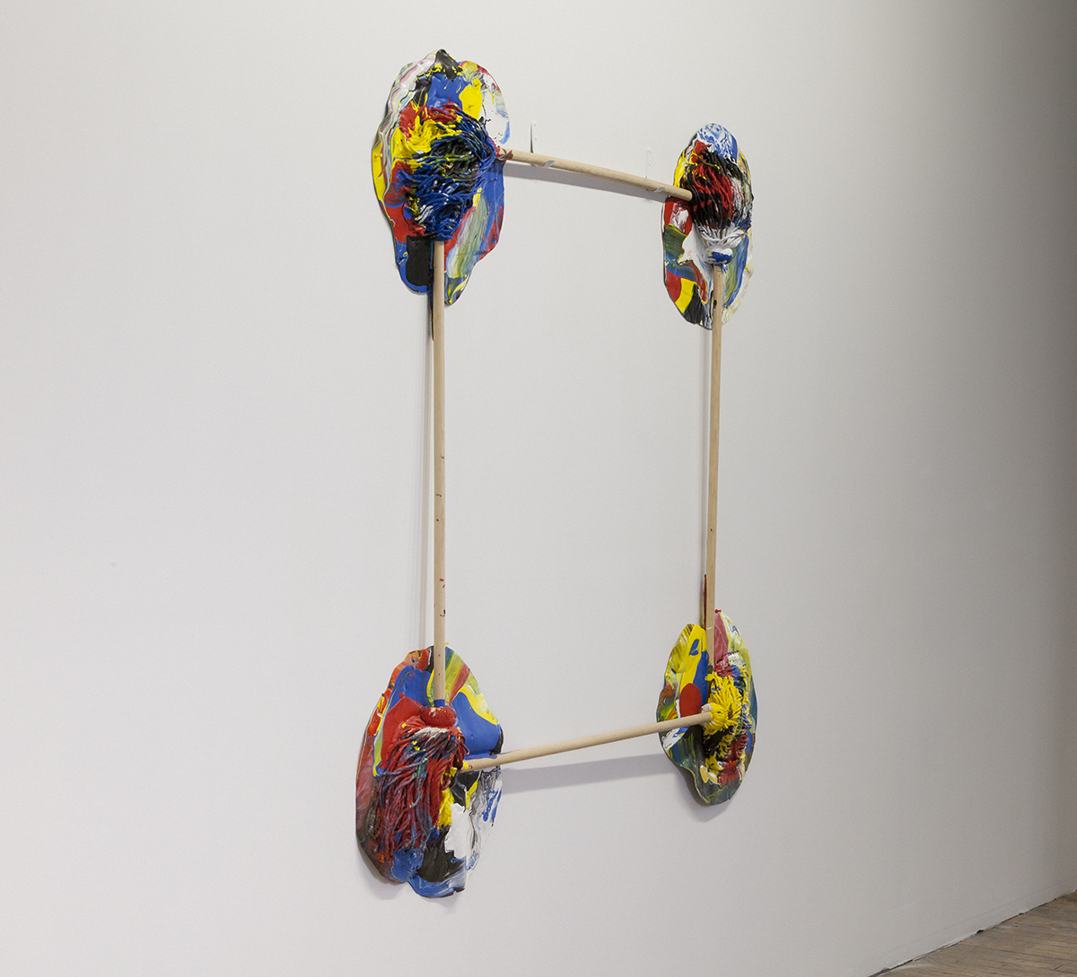 1200x1089 Untitled (Mop Painting) Come Together Surviving Sandy - Mop Painting