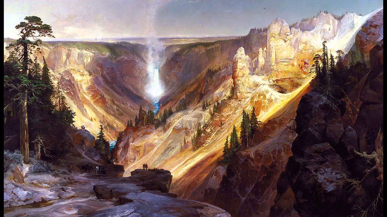 1280x720 Thomas Moran Paintings Hd Views Of The American West - Moran Painting