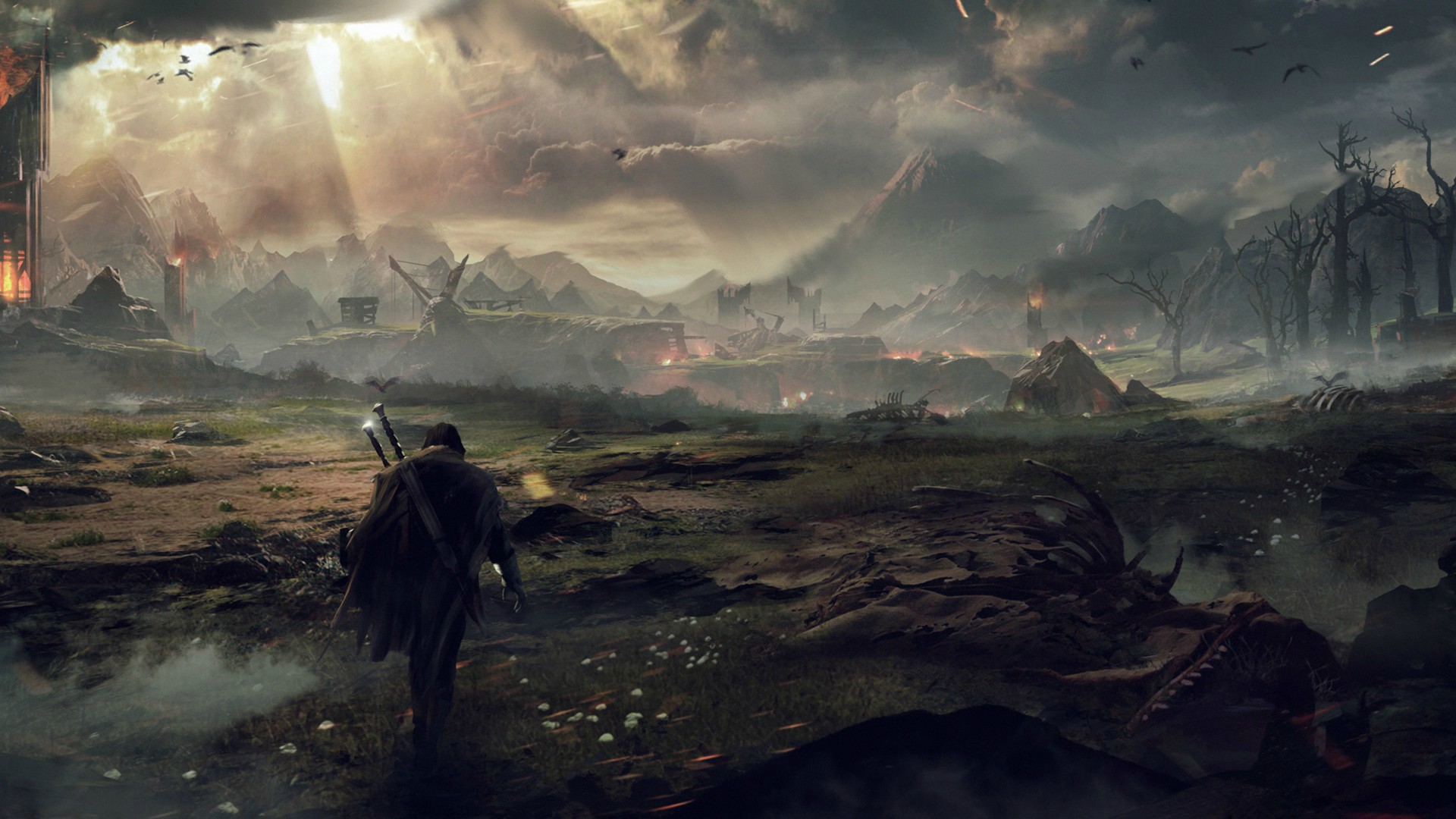 1920x1080 150 Wallpapers 1920x1080.gamingartworksdigital Art - Mordor Painting