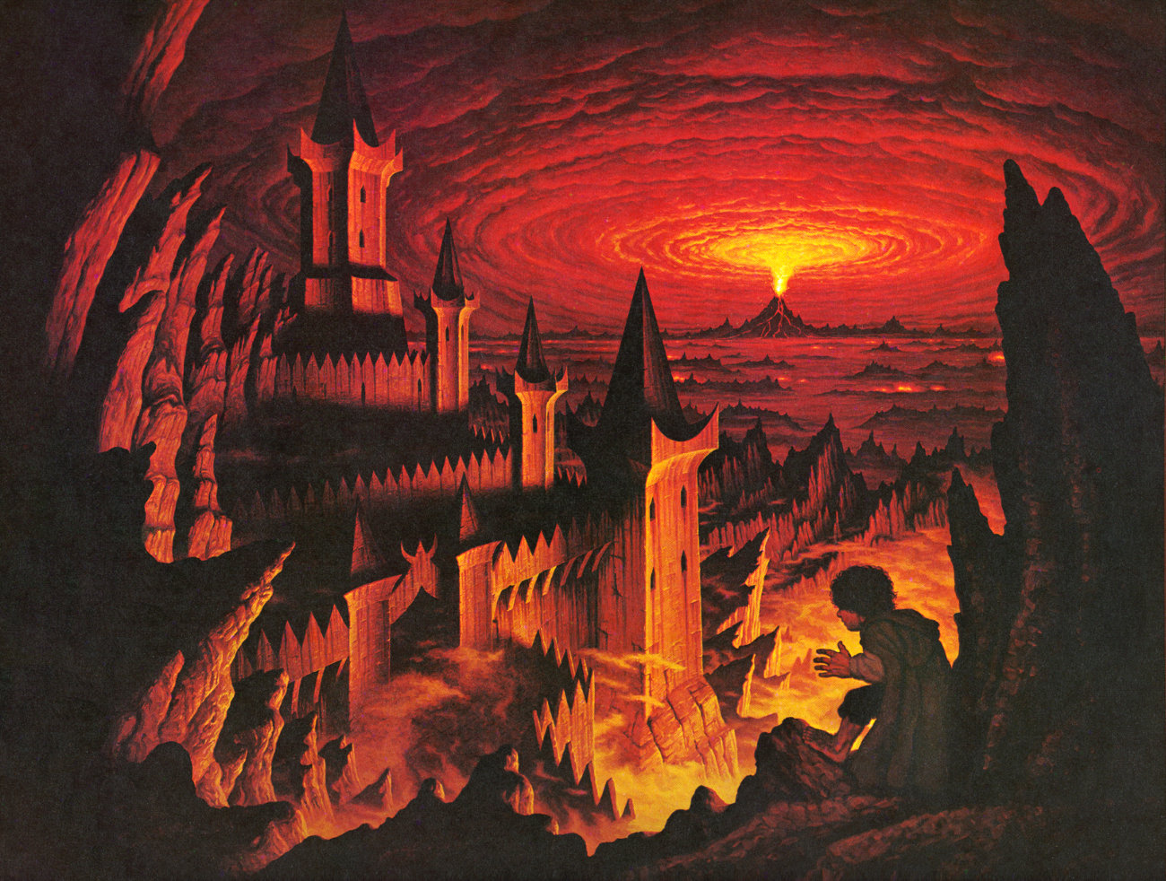 1300x982 Mordor Throwback Thursday ~ The Brothers Hildebrandt! Mordor - Mordor Painting