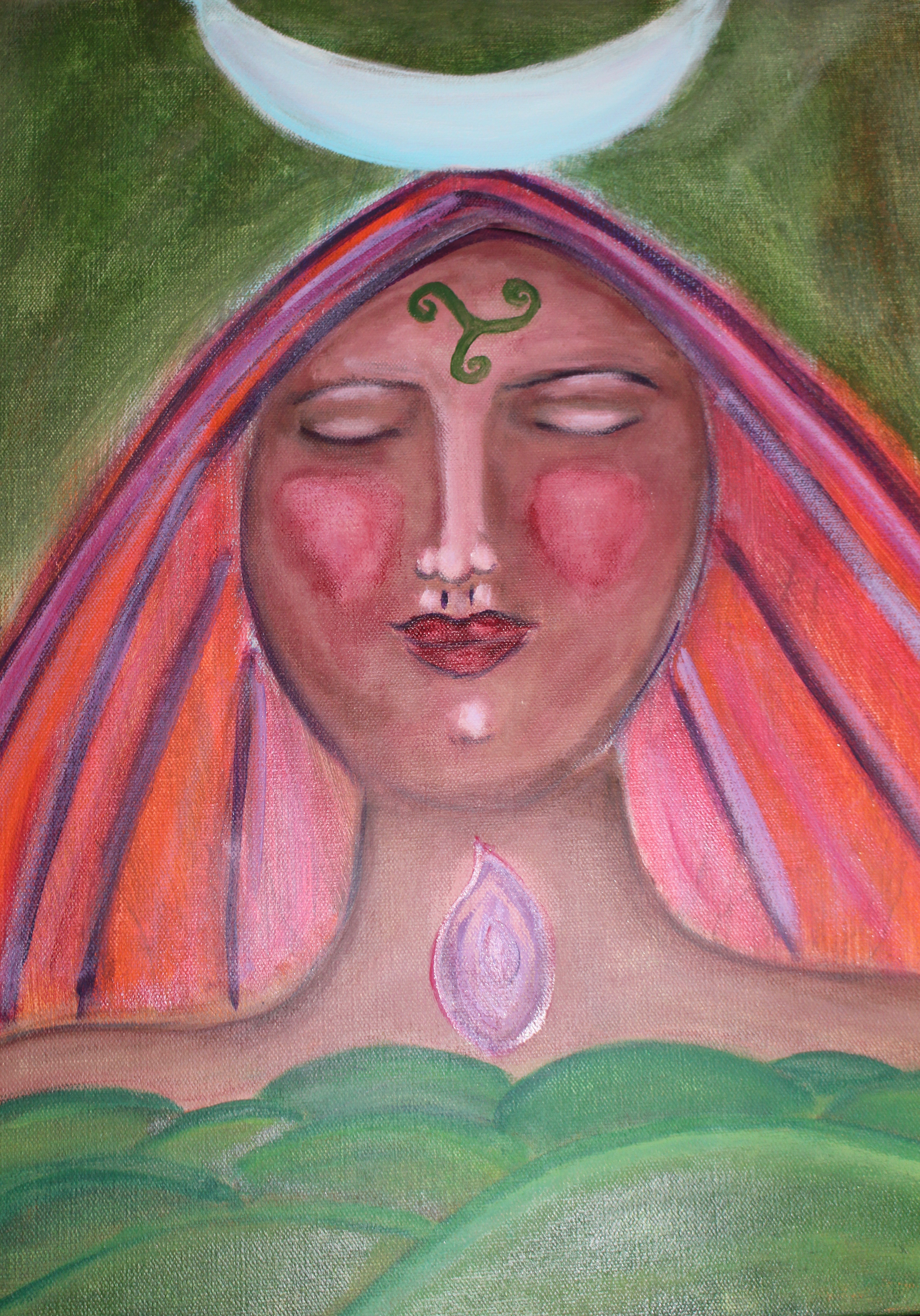 3448x4929 Goddess Painting And More Herchurch - More Painting