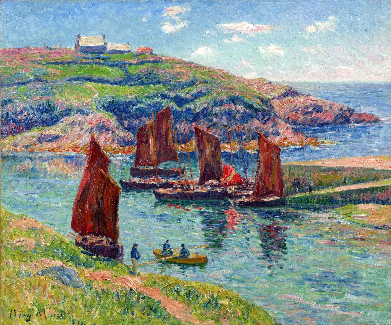 1280x1062 Henry Moret ~ Impressionist Symbolist Painter Tutt'Art - Moret Painting