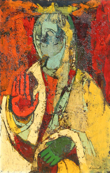 382x600 Luis Moret Painting - Moret Painting