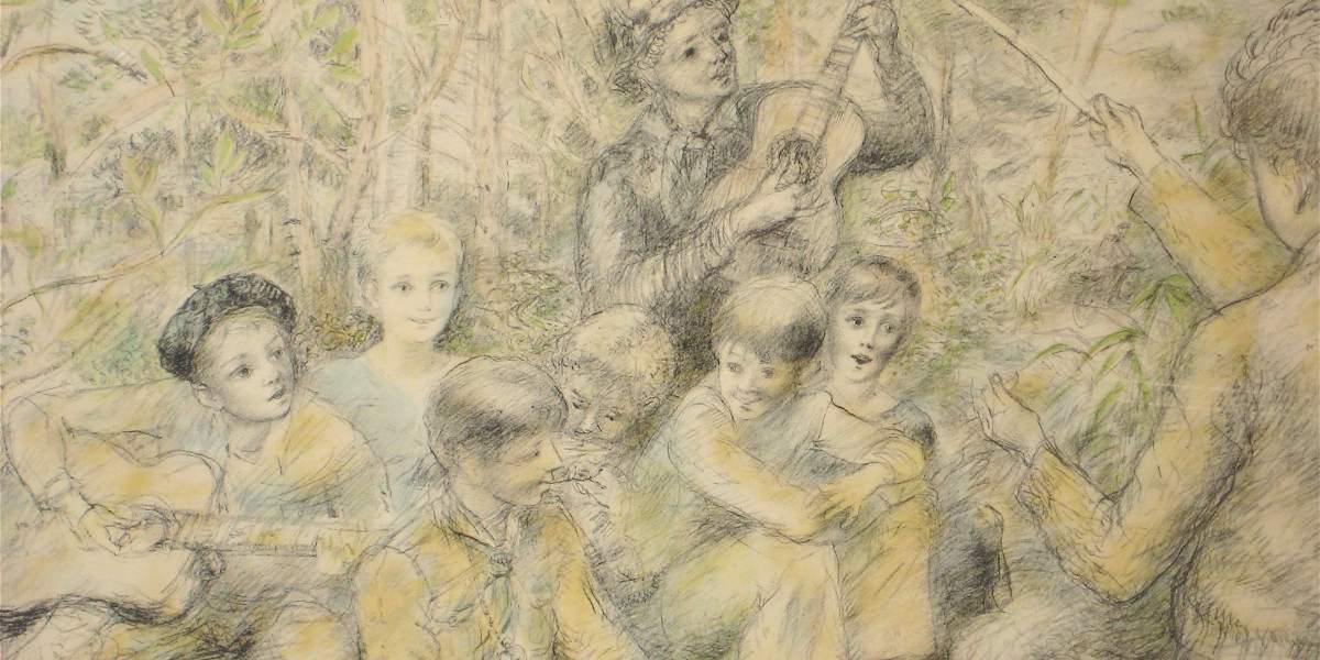 1200x600 Biography Of Lucien Philippe Moretti Widewalls - Moretti Painting