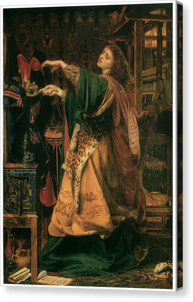 397x622 Morgan Le Fay Painting By Frederick Sandys - Morgan Le Fay Painting