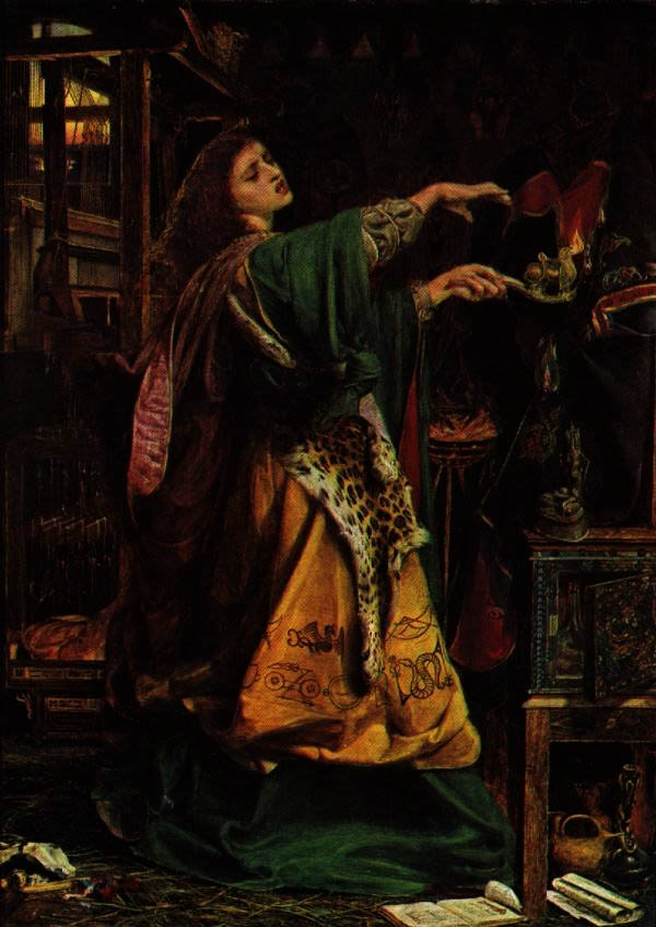 600x847 Notes Morgan Le Fay Witch Novel Research - Morgan Le Fay Painting