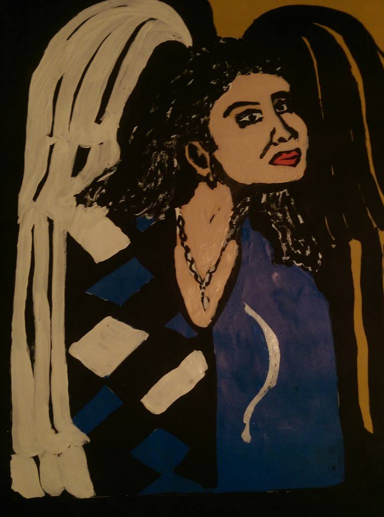 770x1037 Saatchi Art Morgan Le Fay (Fairy With Wings). Painting By Alexey - Morgan Le Fay Painting