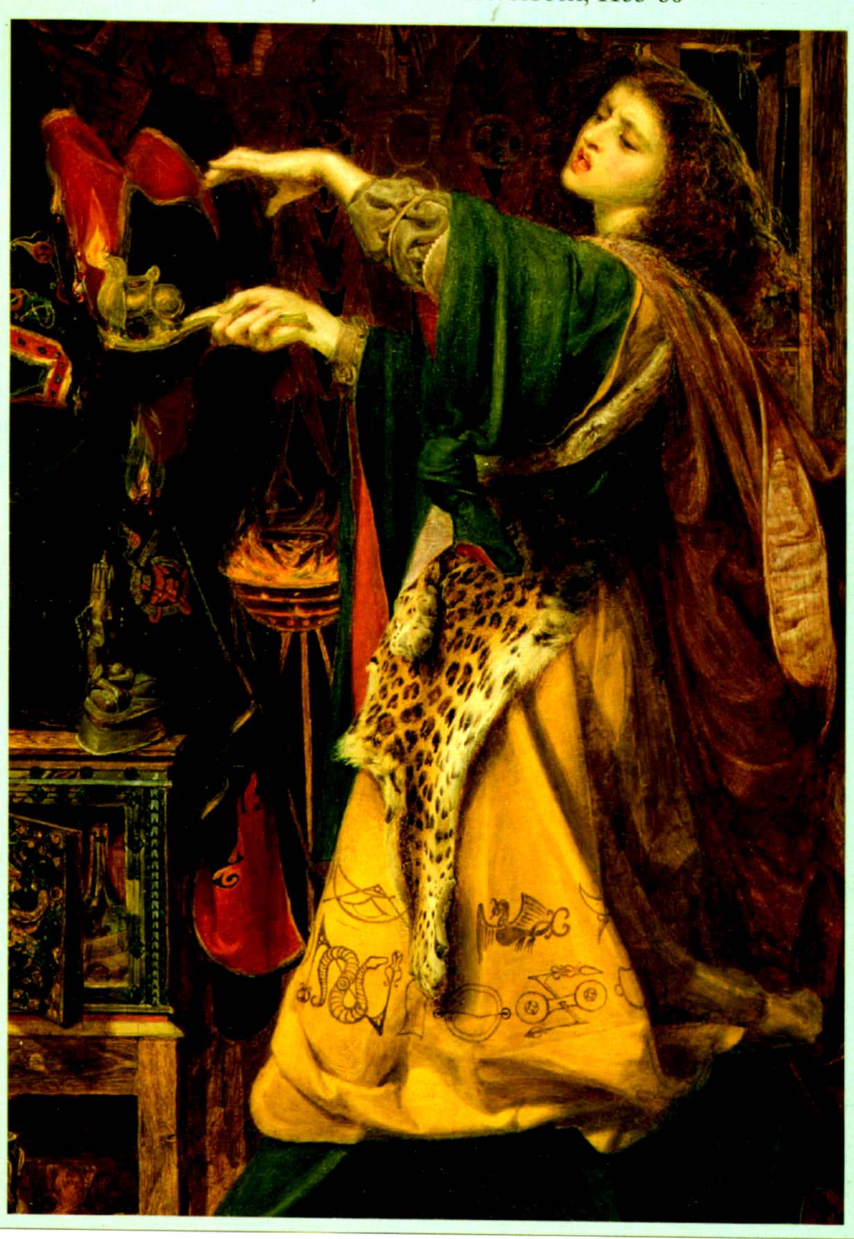 1232x1787 Well, We'Re Living Here In Avalon Vovat - Morgan Le Fay Painting